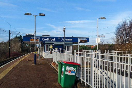 Croftfoot Station.