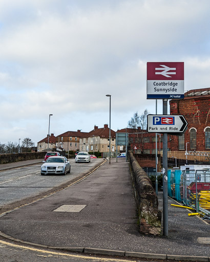 Coatbridge Sunnyside Station.