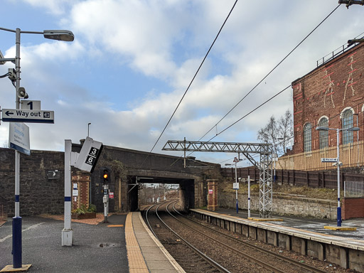 Coatbridge Sunnyside Station.