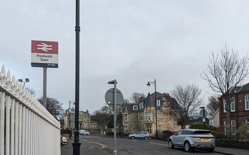 Prestwick Town Station.