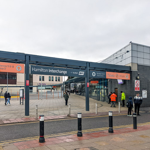 Hamilton Central Station.