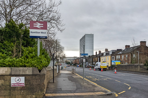 Hamilton West Station.