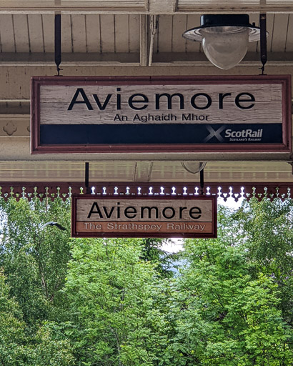 Aviemore Station.