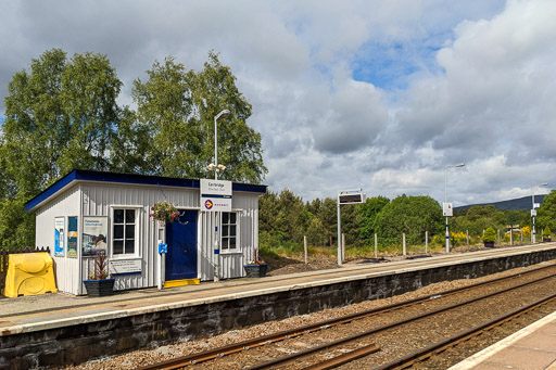 Carrbridge Station.