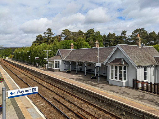 Carrbridge Station.