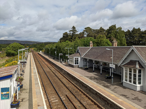 Carrbridge Station.