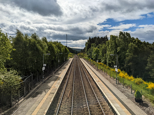 Carrbridge Station.