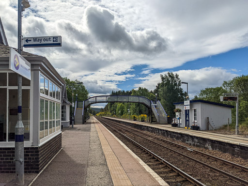 Carrbridge Station.