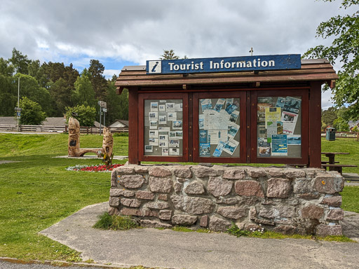 At Carrbridge.