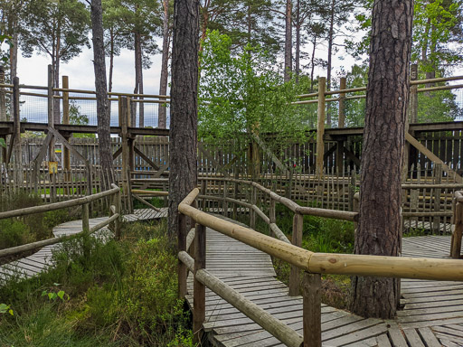 At Carrbridge.