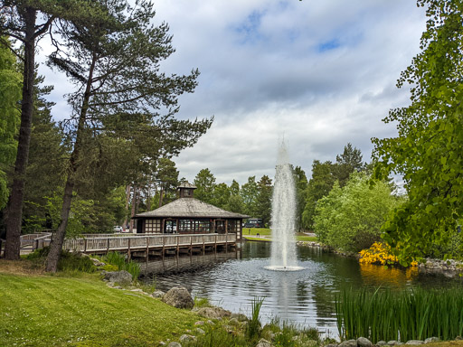 At Carrbridge.