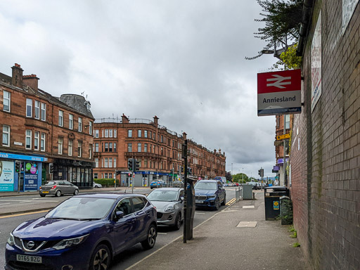 Anniesland Station.