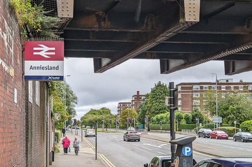 Anniesland Station.