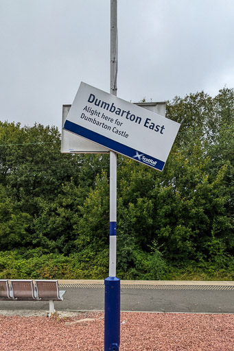 Dumbarton East Station.