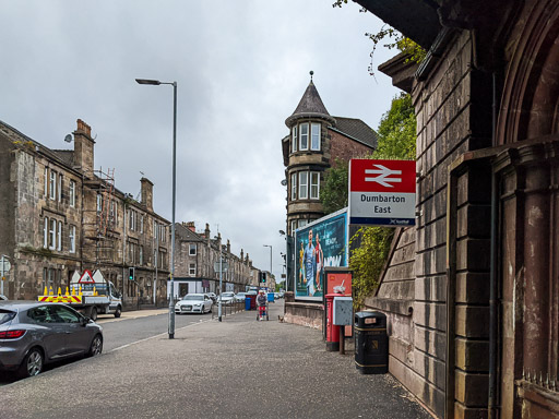 Dumbarton East Station.