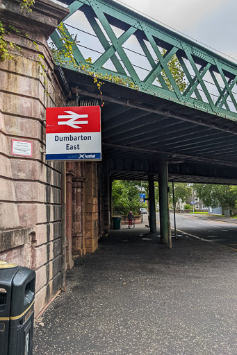 Dumbarton East Station.