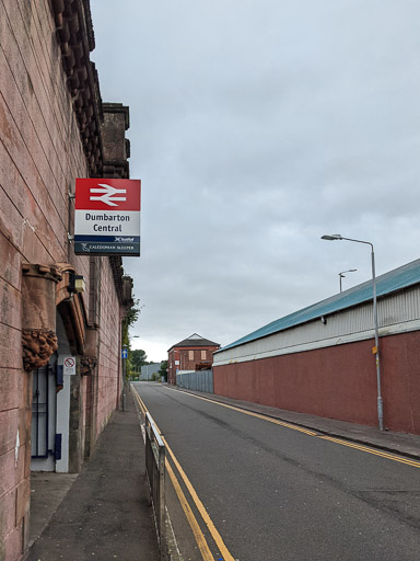 Dumbarton Central Station.