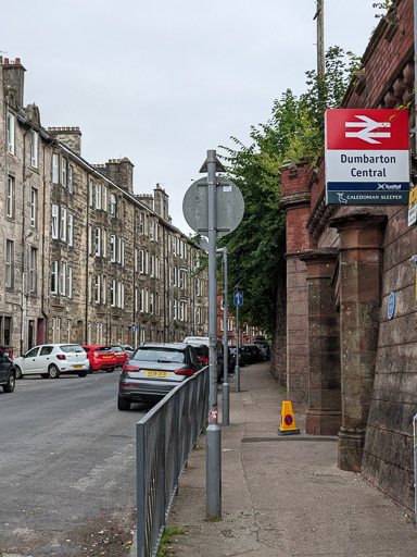 Dumbarton Central Station.