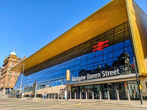Glasgow Queen Street Station.