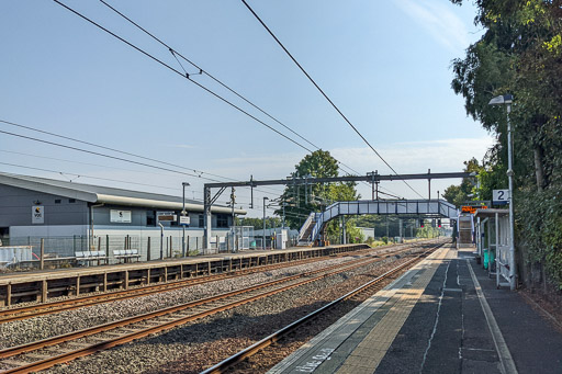 Hillington East Station.