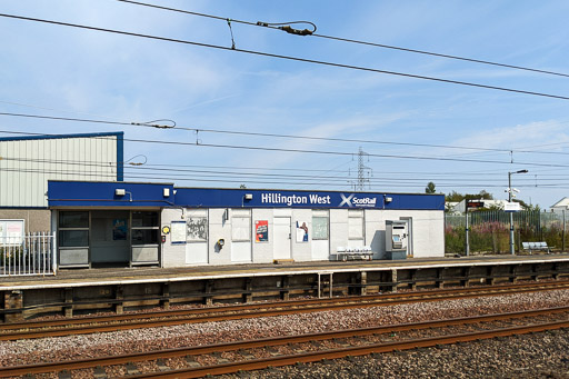 Hillington West Station.