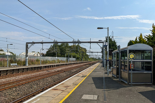 Hillington West Station.