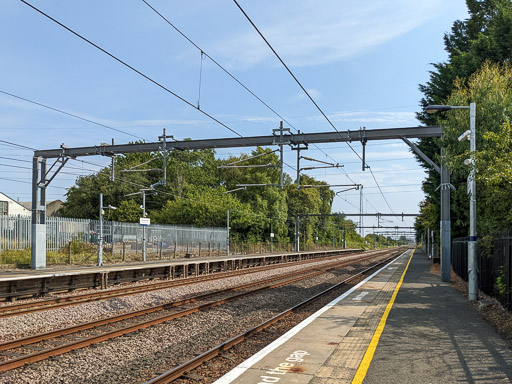 Hillington West Station.