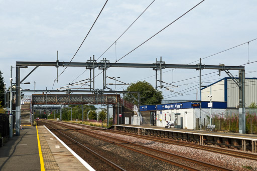 Hillington West Station.