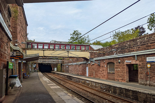 Greenock West Station.