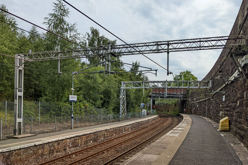 Greenock West Station.