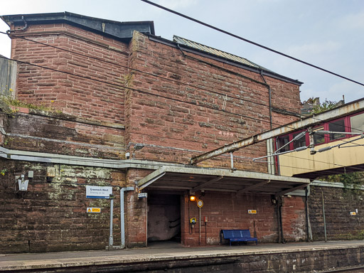 Greenock West Station.