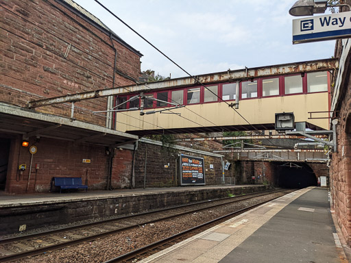 Greenock West Station.