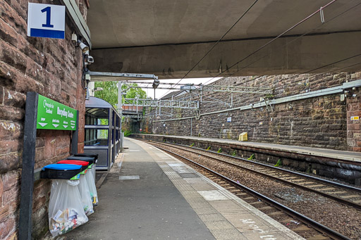 Greenock West Station.