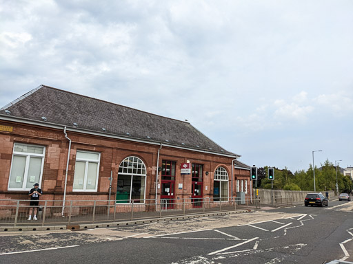 Greenock West Station.