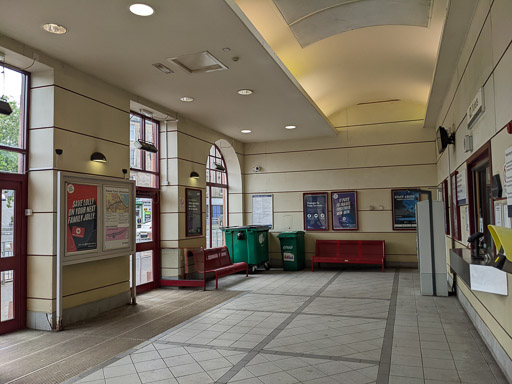 Greenock West Station.