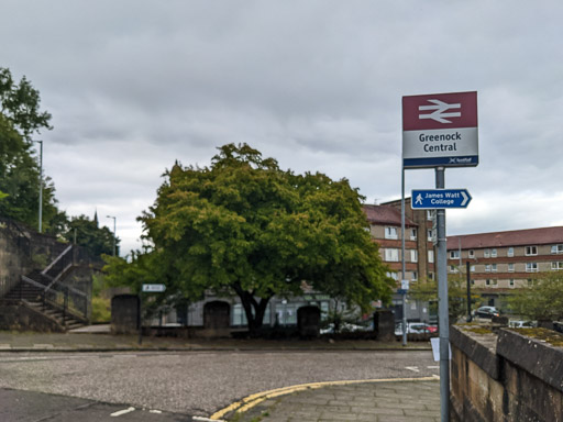 Greenock Central Station.