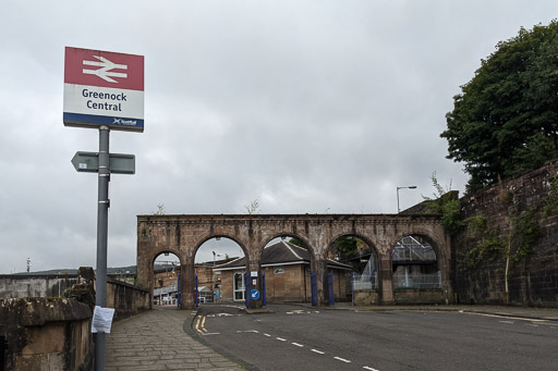 Greenock Central Station.