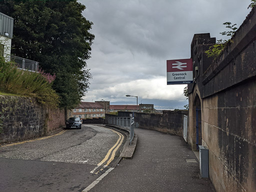 Greenock Central Station.