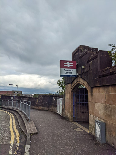 Greenock Central Station.