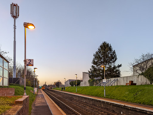 South Gyle Station.