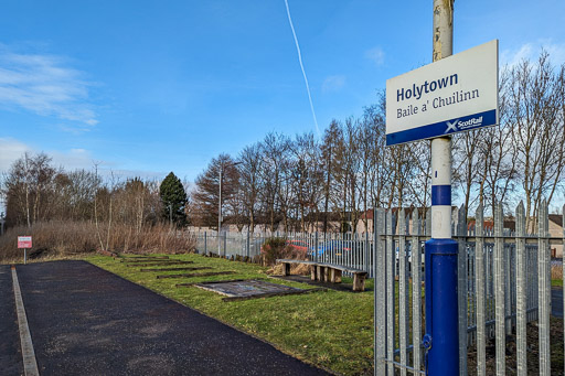 Holytown Station.