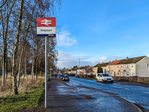 Holytown Station.