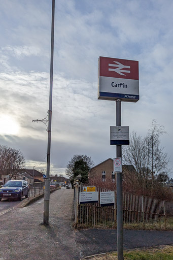 Carfin Station.