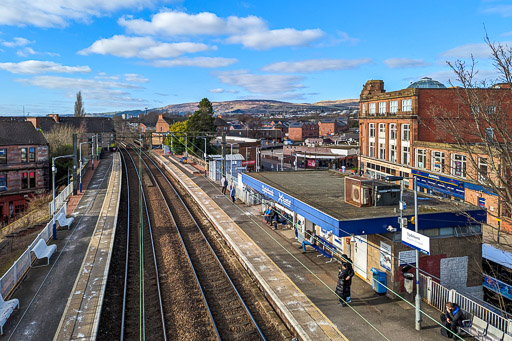 Clydebank Station.