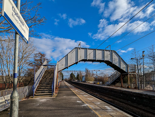 Clydebank Station.