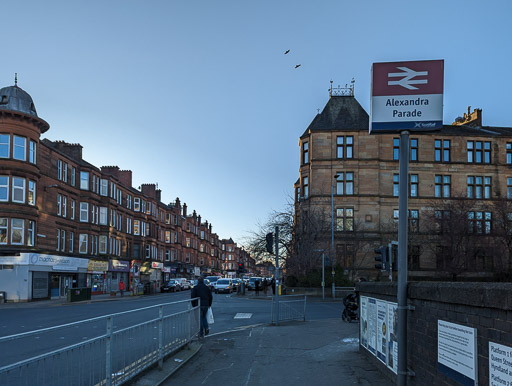 Alexandra Parade Station.