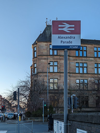 Alexandra Parade Station.