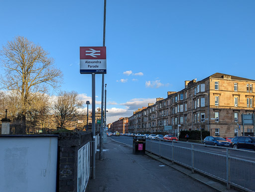 Alexandra Parade Station.