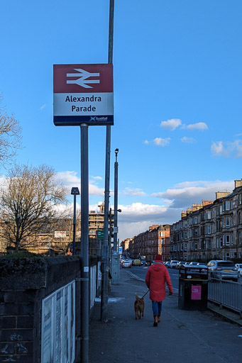 Alexandra Parade Station.