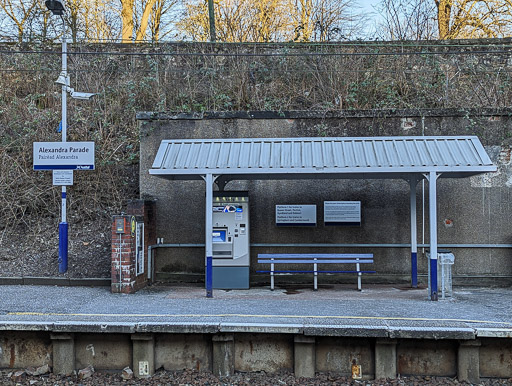 Alexandra Parade Station.